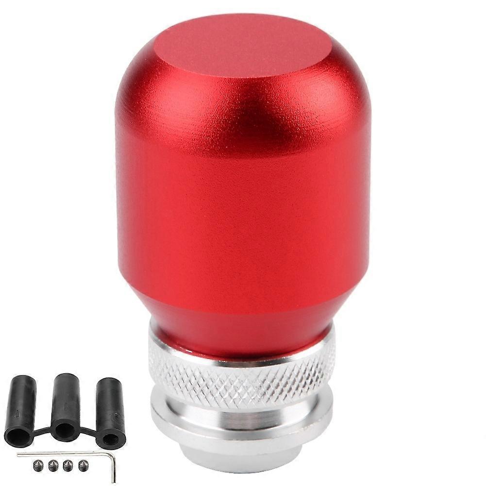 Car Universal Modification Manual Knob Gear Shift Head Shifter Lever Stick (Red)