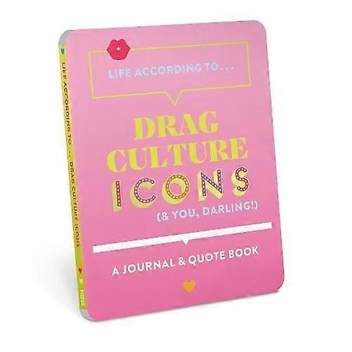 Knock Knock Drag Icons Life According To Journals by Knock Knock Diary or journal Book