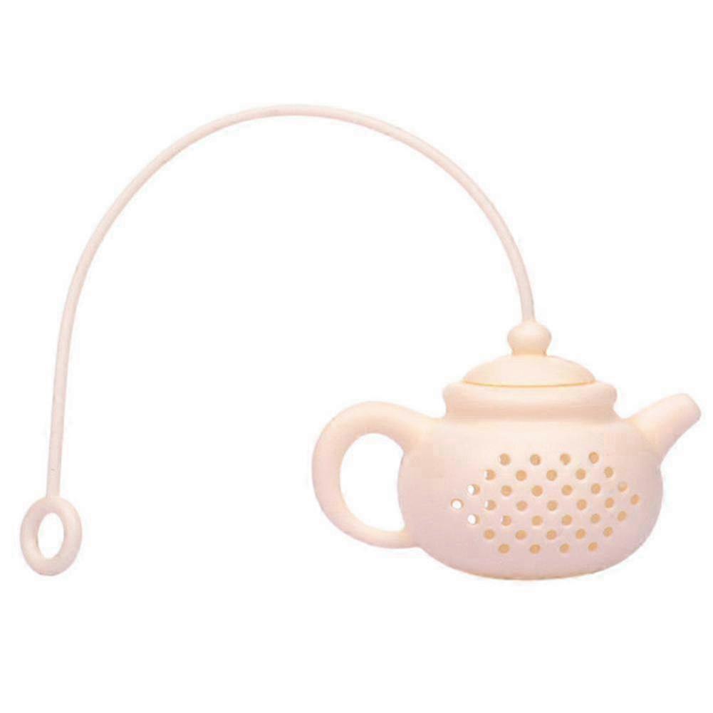 Teapot-Shape Tea Maker Infuser Strainer Silicone Bag Leaf Filter Diffuser Tool