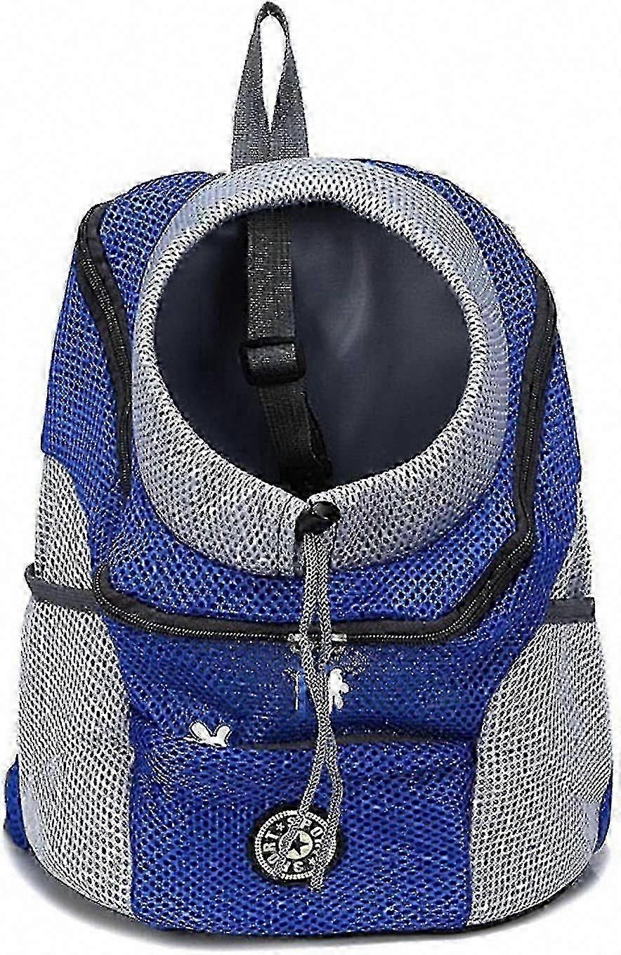 2024 Pet Backpack for Small Medium Dogs Cats, Front Shoulder Bag with Soft Breathable Mesh