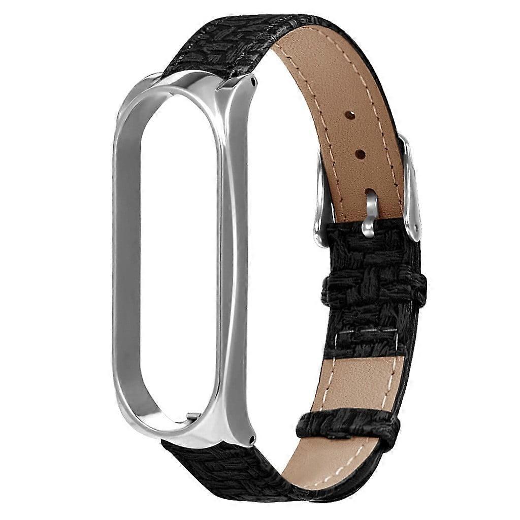Viflosae For Mi 4 Business Lightweight Leather Smart Wrist Watch Strap Electronics Gadgets Up to 40% Off