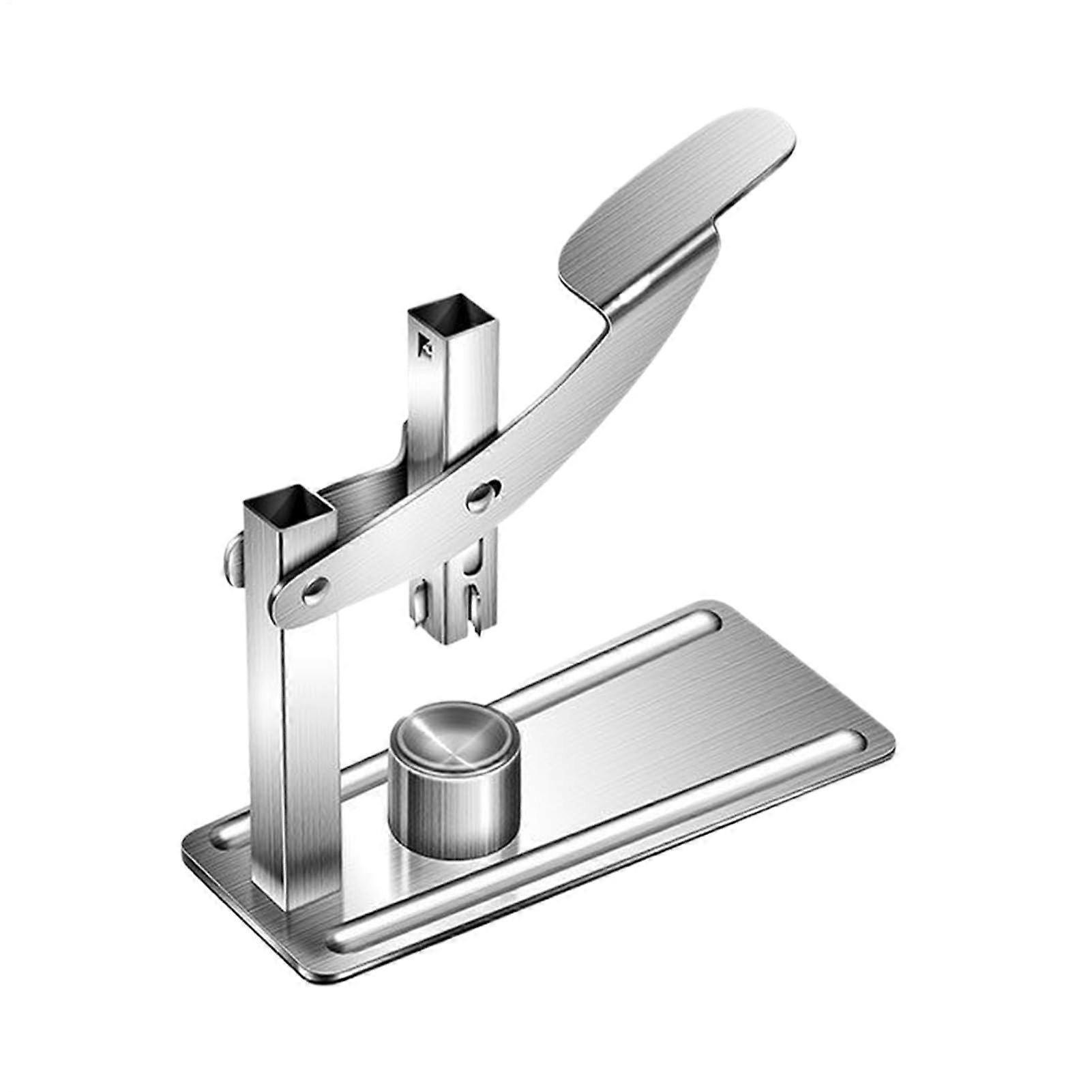 Stainless Steel Chestnut Opener Press Type Non Slip Base Nut Cracker And Sheller For Walnuts Pecans Filberts