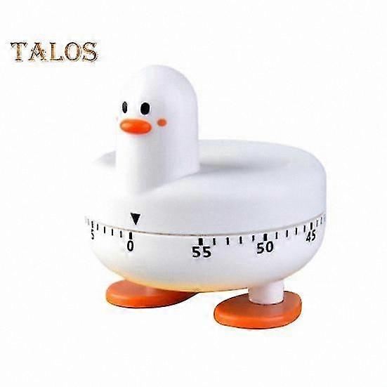 Mechanical Cooking Timer with Precise Timing Long Lasting Portable Study Timer for Office Great Lovely Duck Shape