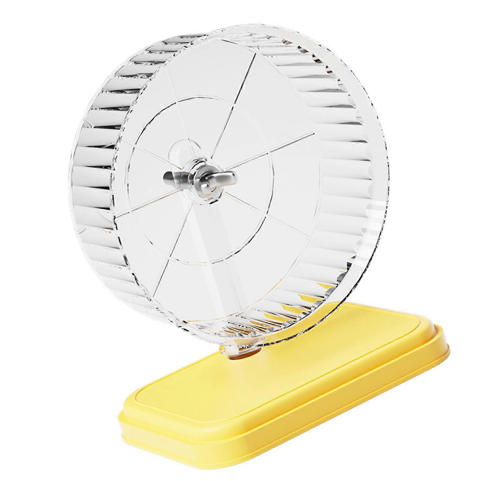 Noiseless Oversized Hamster Wheel Durability Pet Exercise Toy With Detachable Structure For Effortlessly Maintenance  20cm