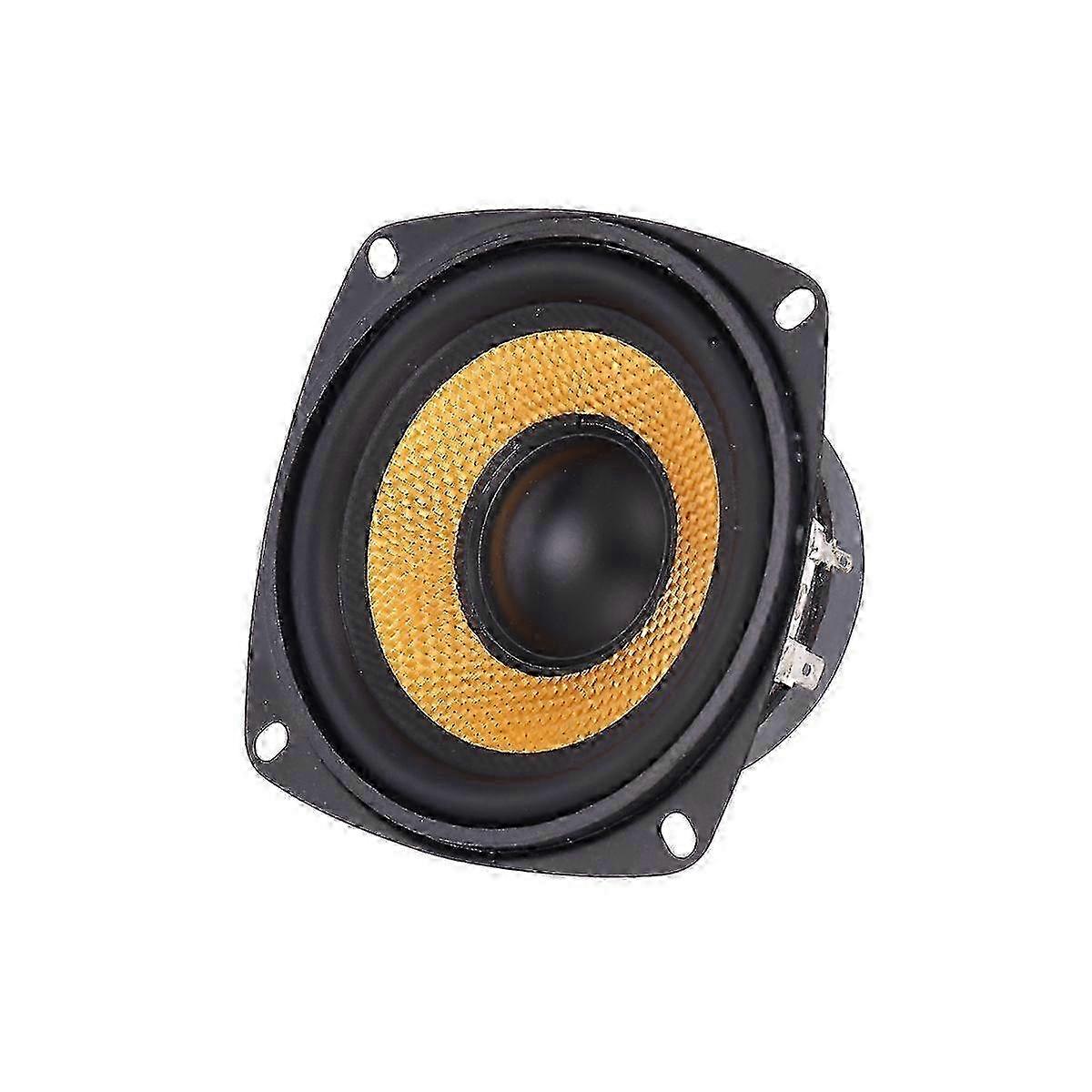 1Pc 4Inch Portable Speaker 4 Ohm 15W Subwoofer Speaker for DIY Professional Multimedia Use