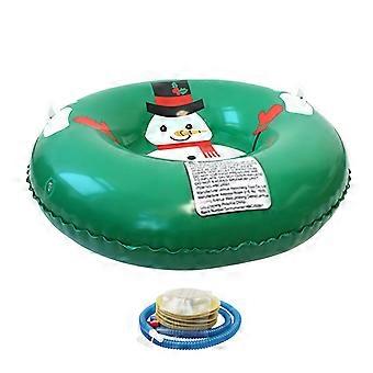 Tubo inflable de invierno extragrande antideslizante de despliegue rápido para entretenimiento seguro al aire libre en invierno.