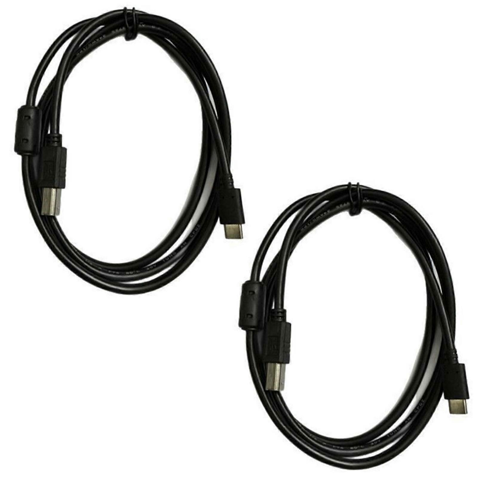 PVC Printer Scanner Cable USB Type C to USB 2.0 B Interfaces Enhancing Signal Stability Suitable for Various Devices Multicolor