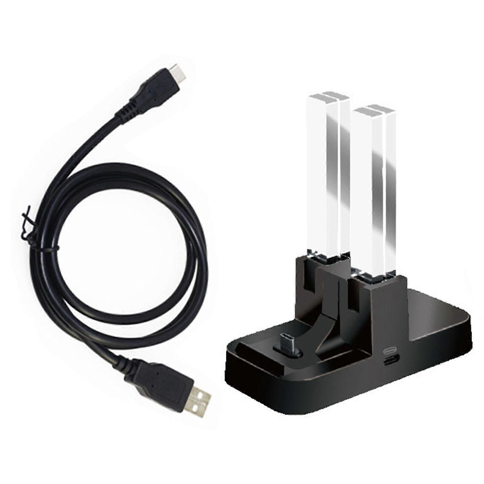 Multifunction Charging Solution Charging Dock Space Saving Charger games Controller Charger Gaming Accessories for Switches Multicolor