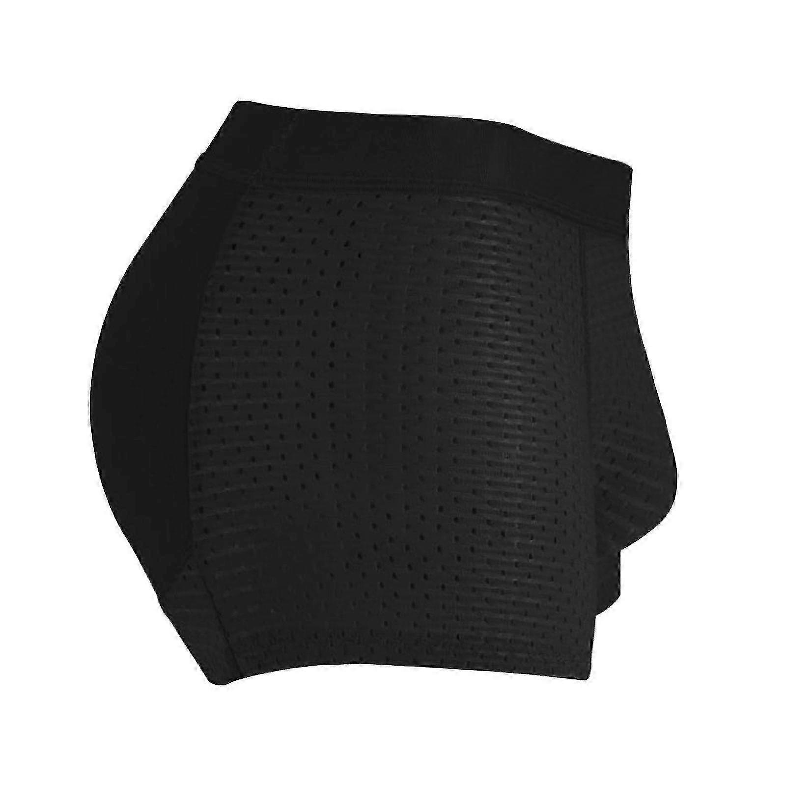 Mænds åndbart nylon undertøj med numseløft design - Ice Silk Stof