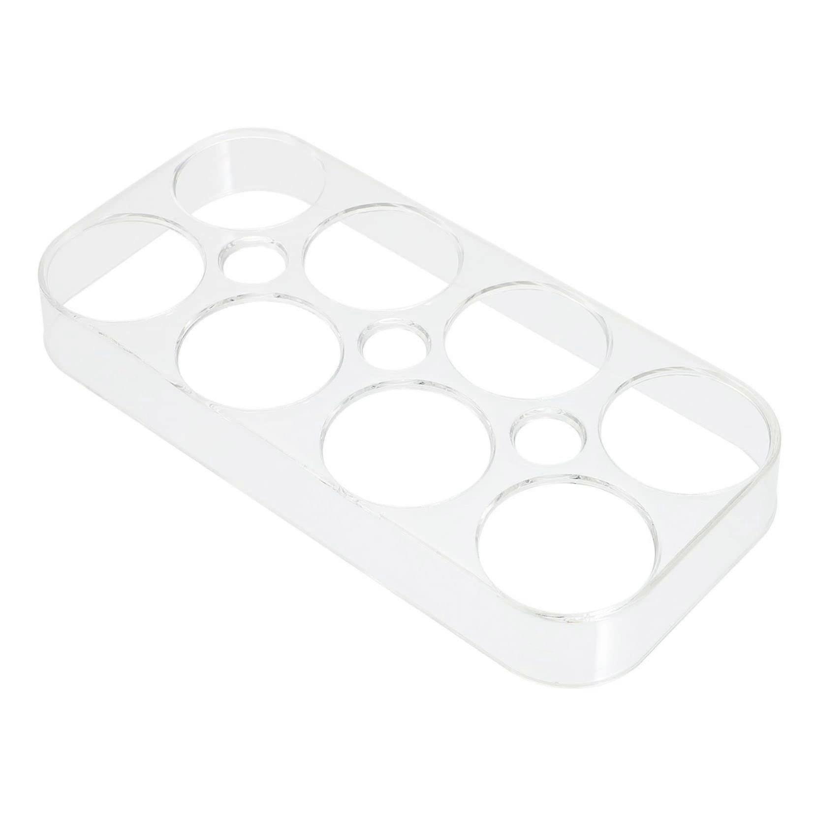 Egg Storage Case For Refrigerator, Durable Egg Holder For Fridge Use, Assorted Color, 17.50 X 8.50 X 2.00 Cm