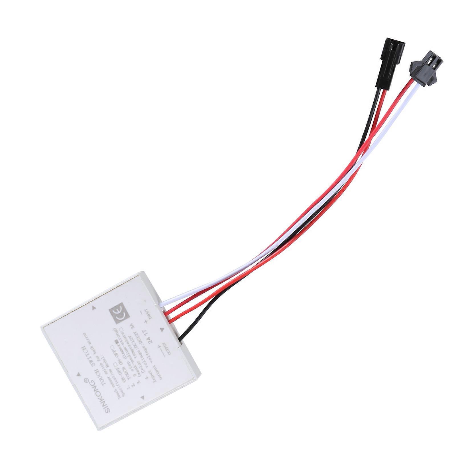 Functional Glass Light Switchs Quick Installation Innovative Touch Switchs Bathroom Glass Light Switches User Friendly Multicolor