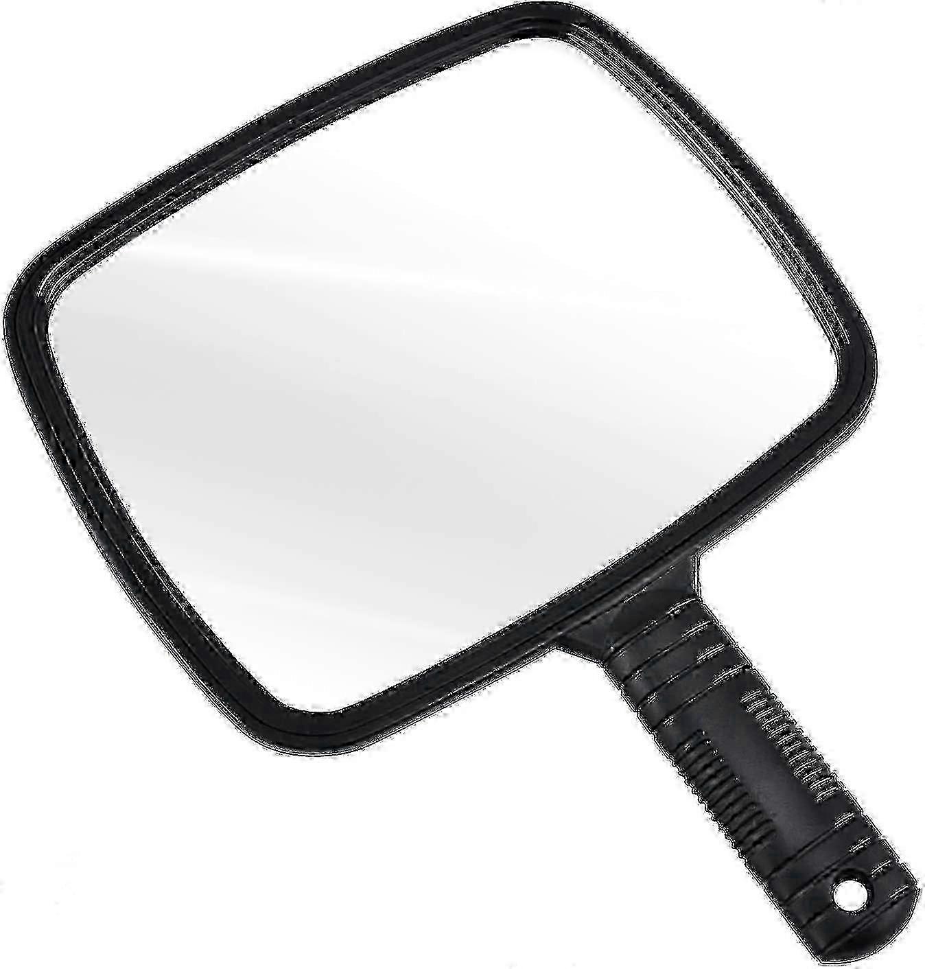 Manual Hairdresser Mirror For Professional Salons With Handle - Rectangular Hand Mirror - Barber Mirror - Dentist Mirror - Makeup Mirror tao