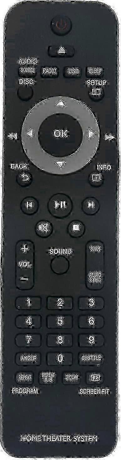 HTS2500/12 HTD3200 Boris Home Theater System Remote Control Replacement