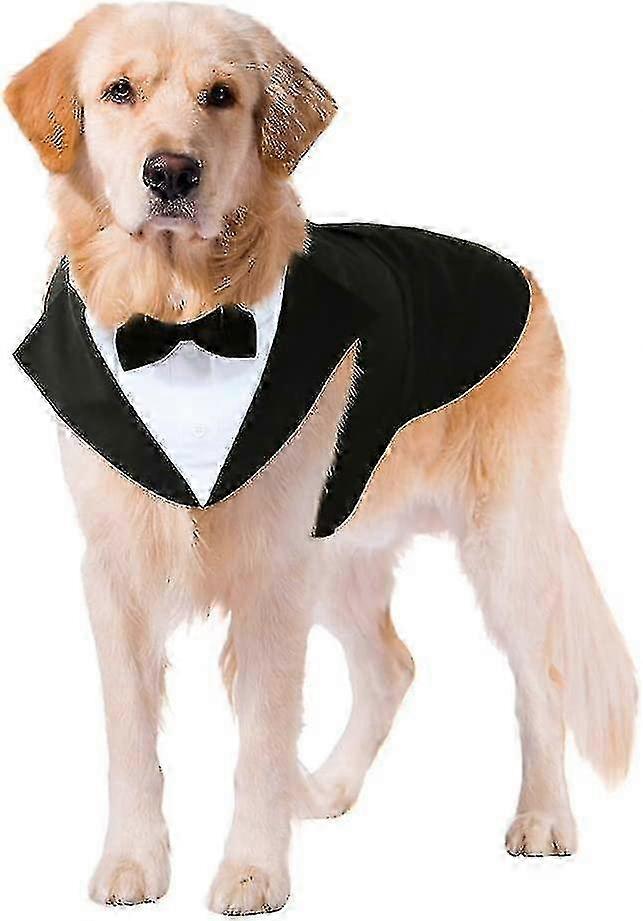 Premium Dog Suit with Bow Tie for Large Breeds