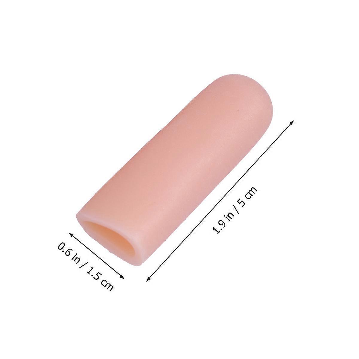 Silicone Finger Protector Sleeves for 2Pcs Use