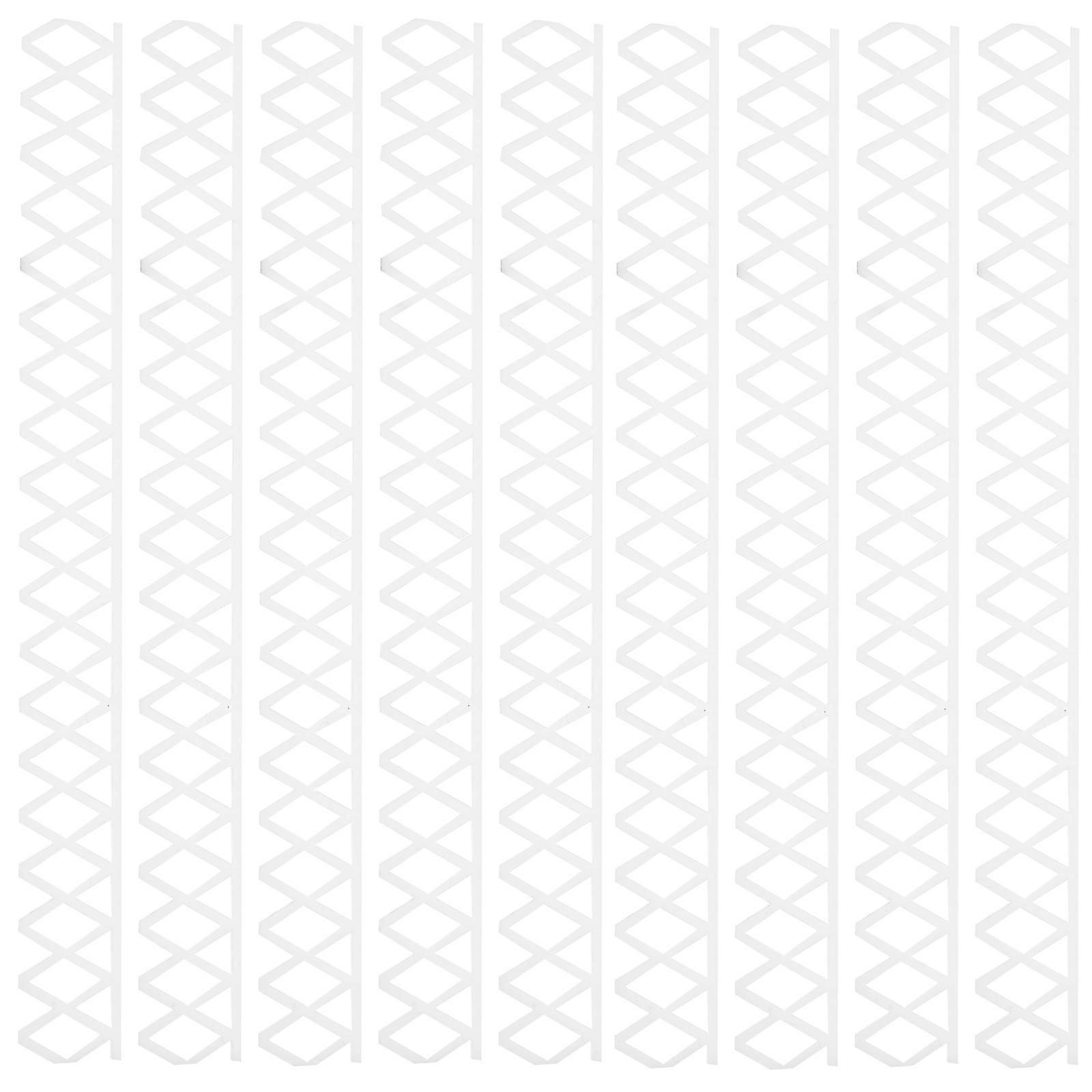 Sand Table Handrail Mini Stair Railing Model for Decoration 15Pcs Set