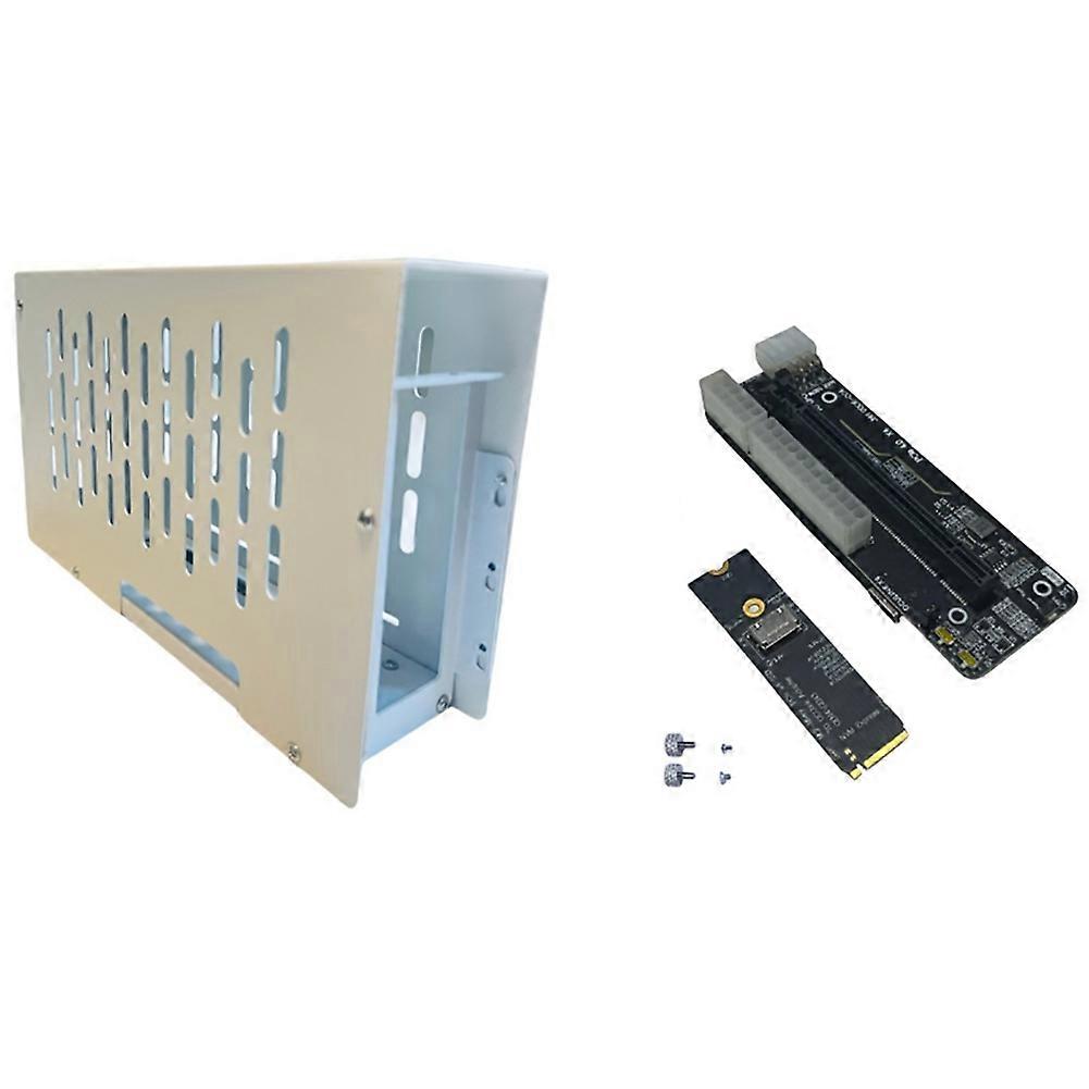 For Oculink/M.2 NVMe External Graphics Card Laptop EGPU Case, C