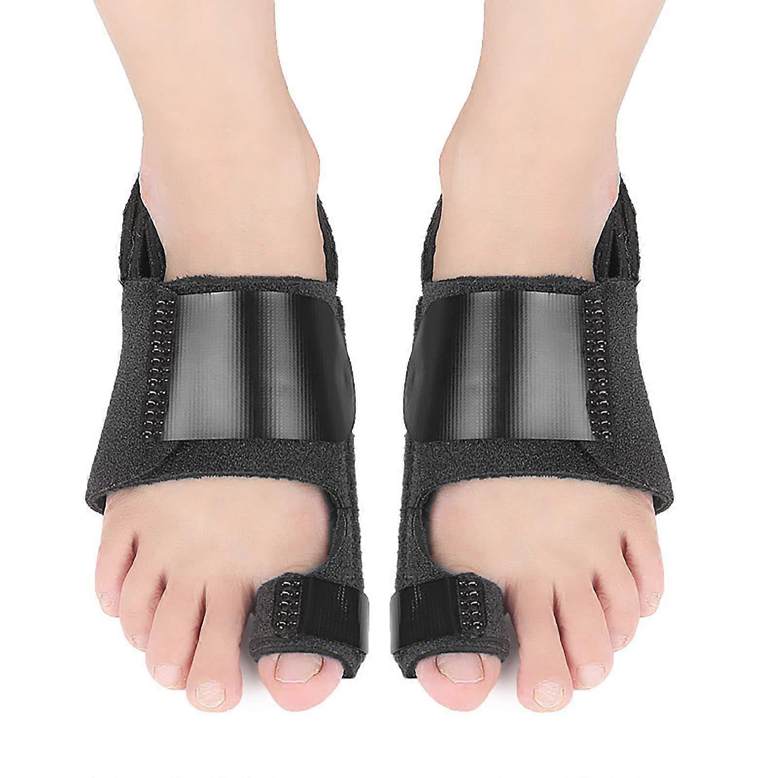Bunion Corrector and Toe Separator for Women and Men, Adjustable Hallux Valgus Relief Splint for Day Night Support (Left)