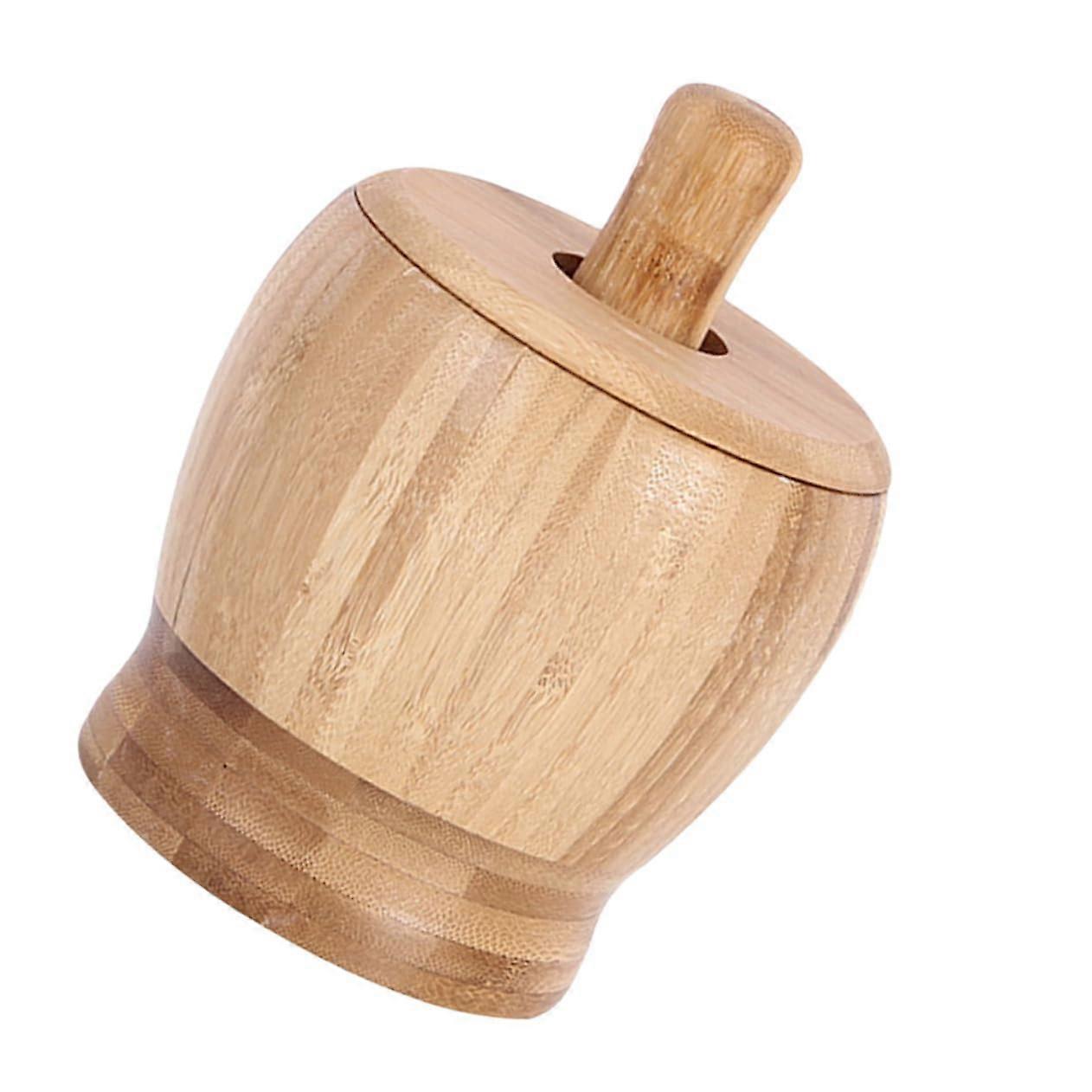 Garlic Press and Mortar Pestle Set for Kitchen Cooking, Durable Easy Clean MultiPurpose Use