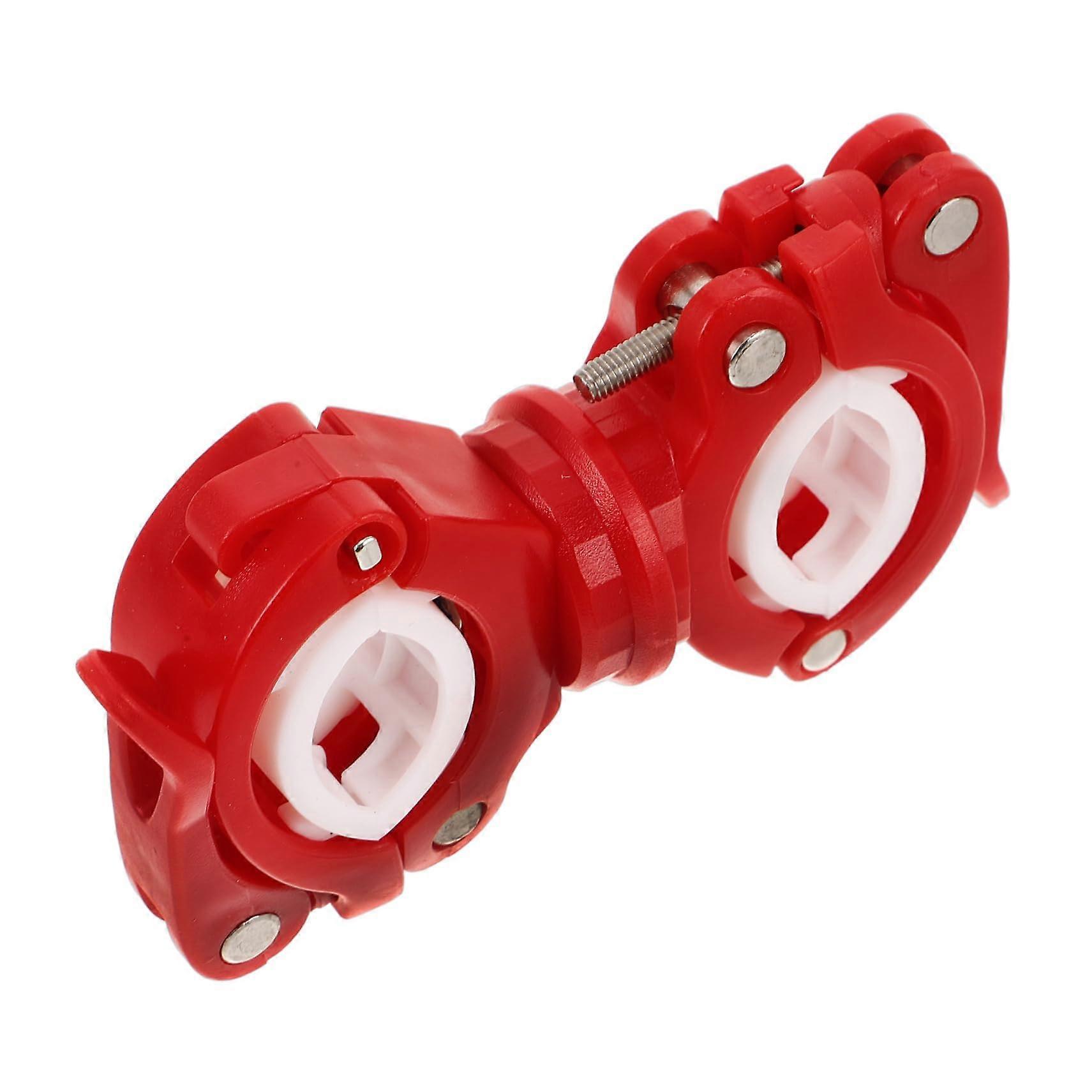 Bike Handlebar Flashlight Mount with Secure Universal Fit for Mountain Bicycle and Motorcycle