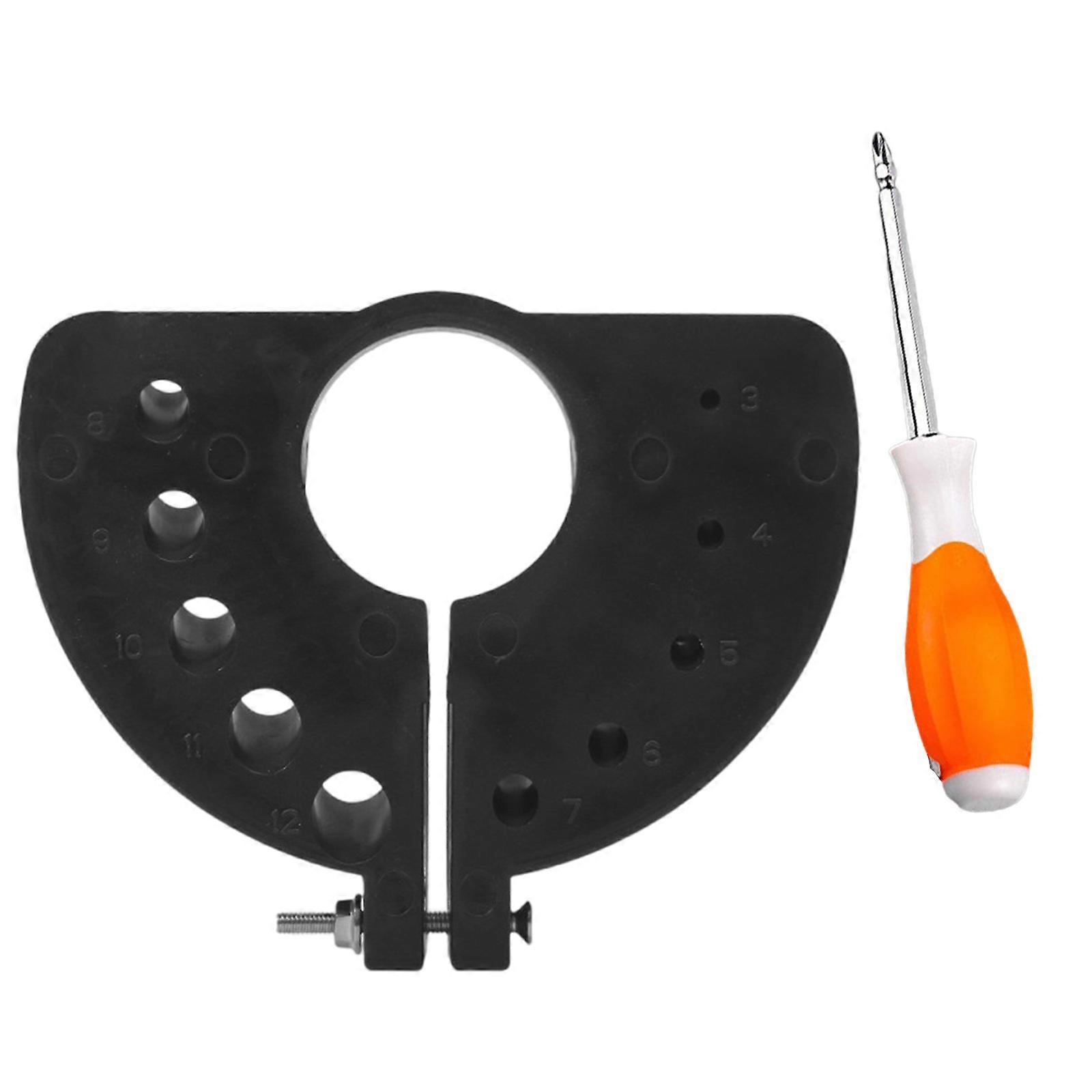 3-12mm Angles Grinder Drill Bit Sharpener Drill Bit Sharpener Angles Guide Drill Bit Sharpening Guide Tool Multipurpose  Black