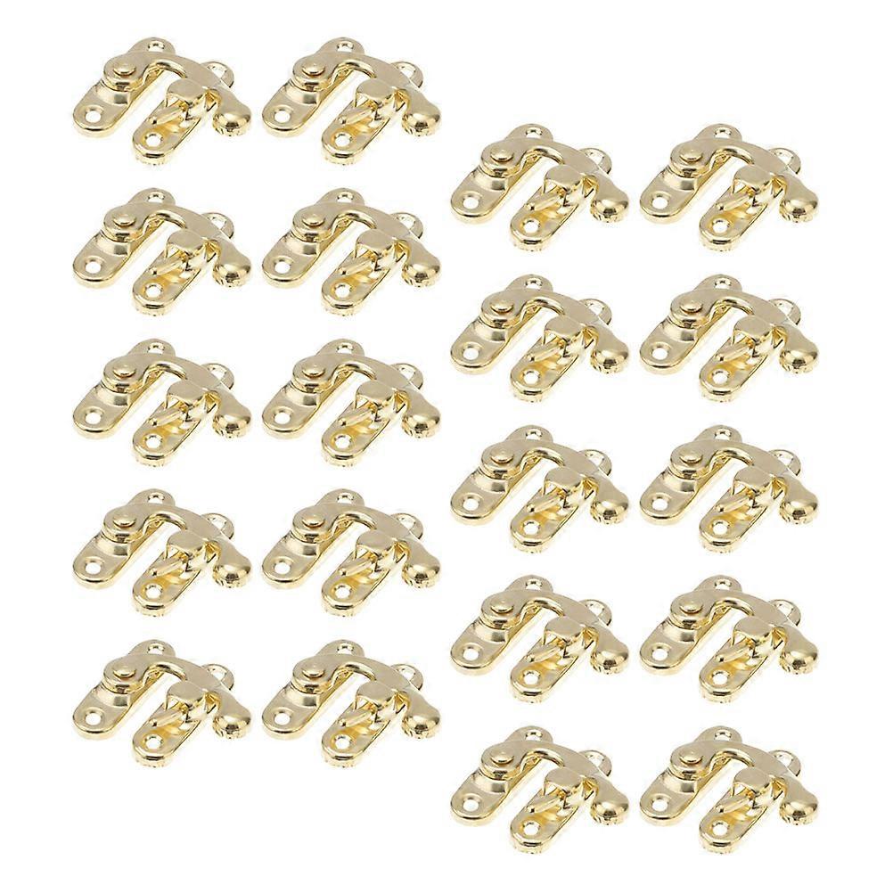Antique Box Toggle Latch 20Pcs Metal Hasp Clasp for Door Use Wood