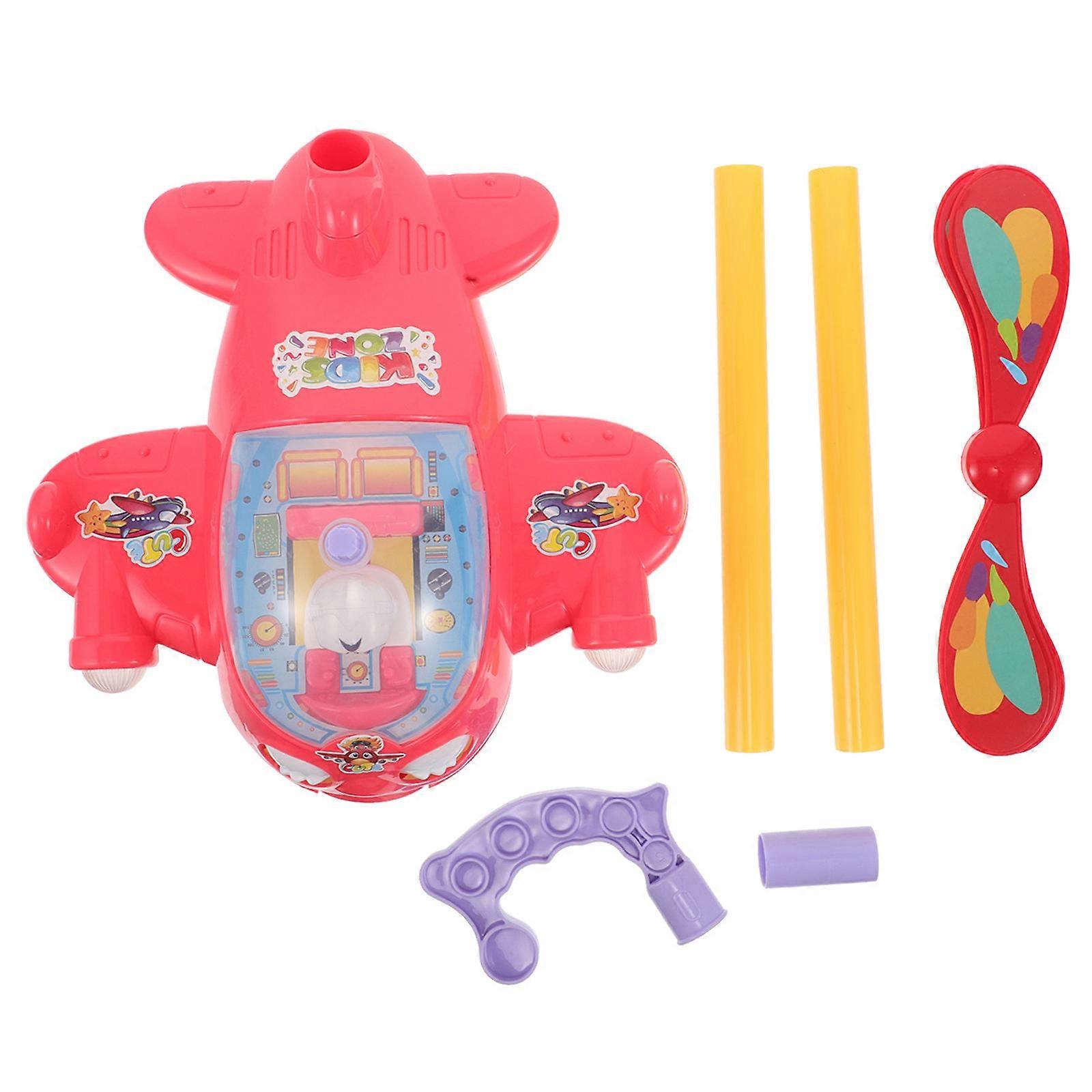 Toy Shopping Cart Toddler Walker Push Toy for Outdoor Activity Red Plastic with Single Rod Design 1 Set