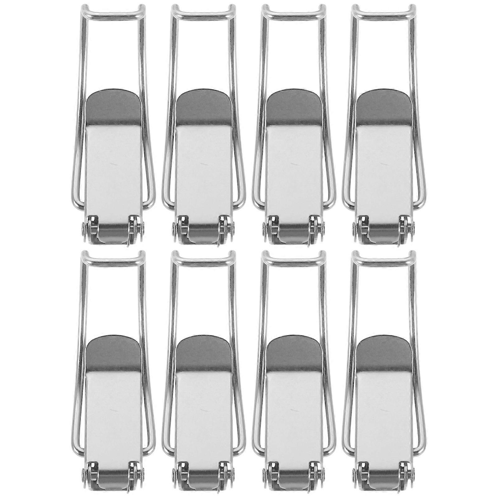 Sealed Container Buckle Lock for Home with 8Pcs Spring Buckle Locks