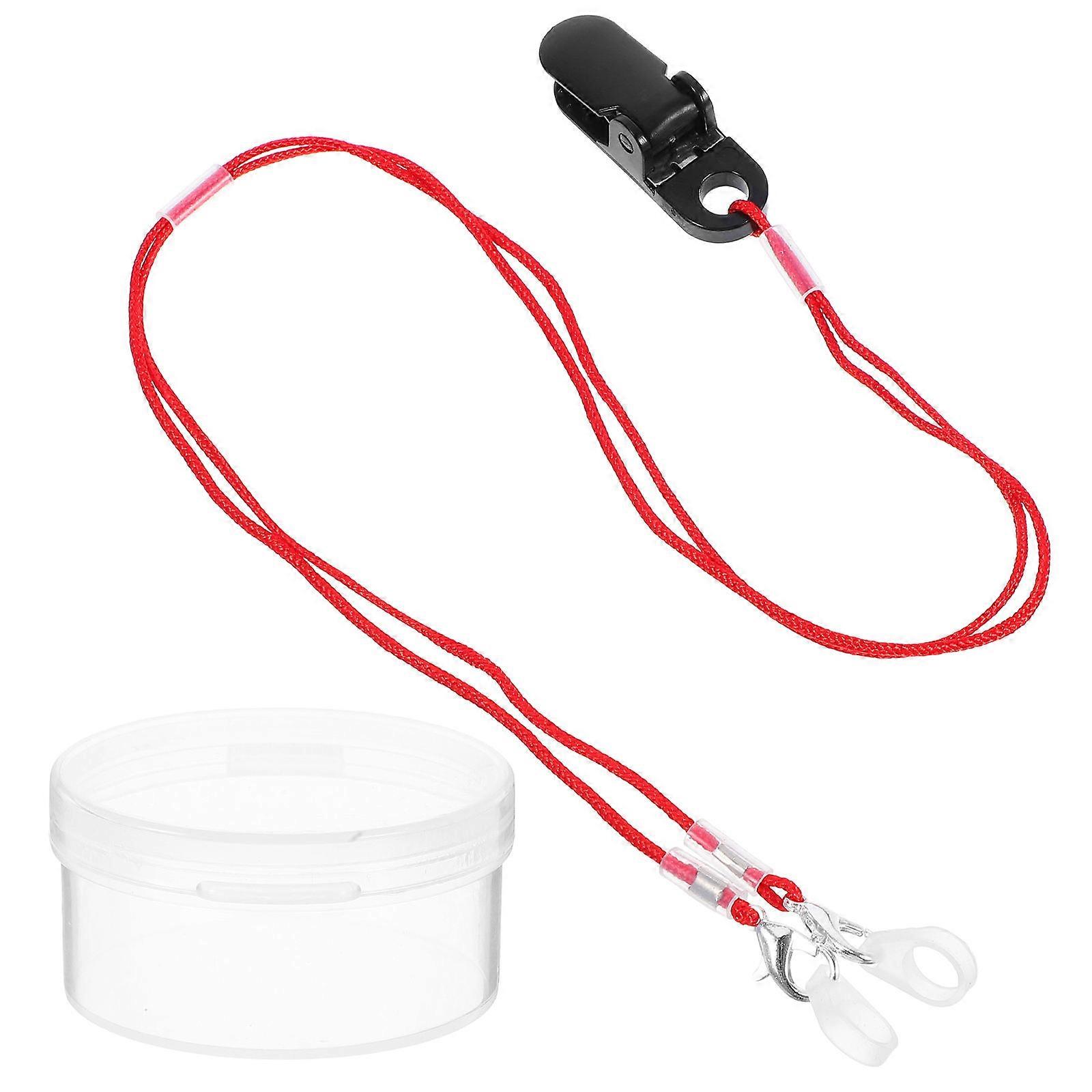 Hearing Amplifier Retention Cord Secure Clip with for Home Use