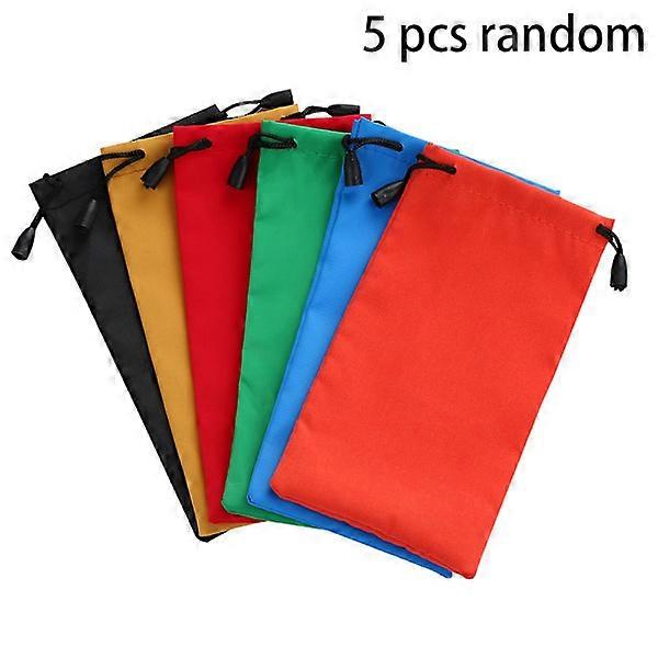 Sunglasses Bag Glasses Case Waterproof 5 pcs random