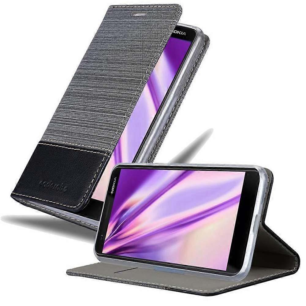 Nokia 3.1 Protective Case - in jeans look and stand function