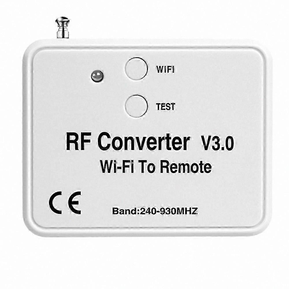 Smart Home Garage Door Opener WiFi Remote Control Adapter 240-930MHz RF Wireless Compatible with Automation Systems