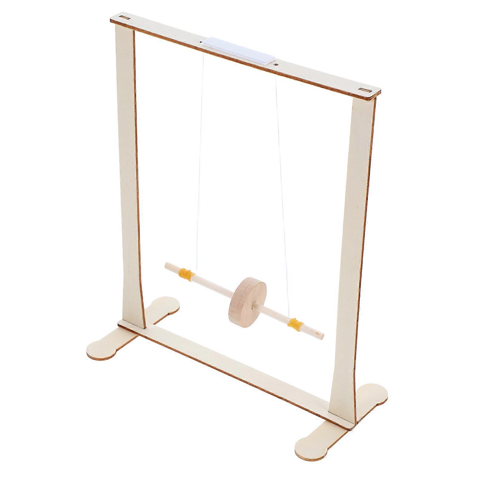 Wooden Maxwell Experiment Kit Gravity Physics Toy for Kids Learning