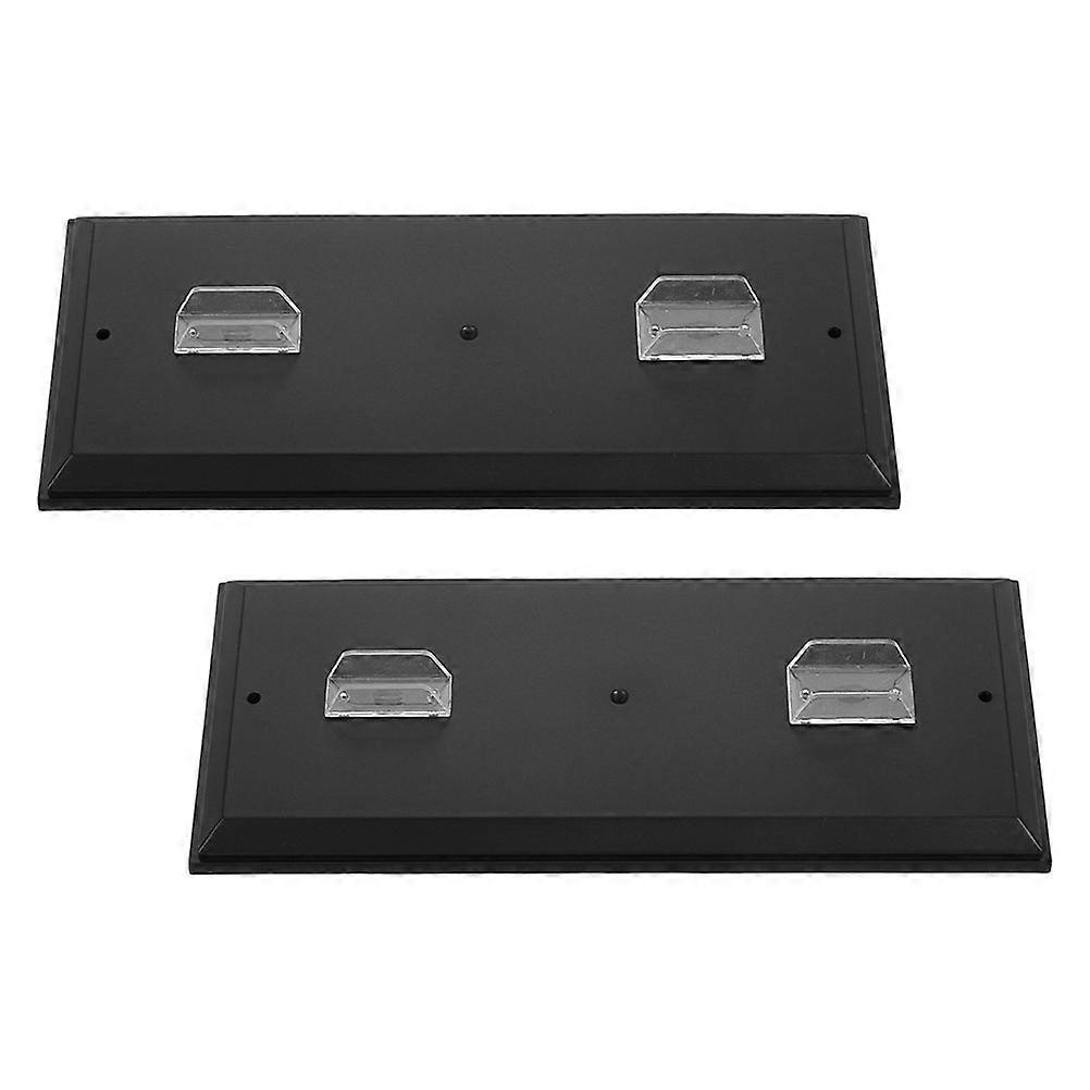 Motorcycle Display Stand Plastic Model Motorcycle Display Holder for 2Pcs