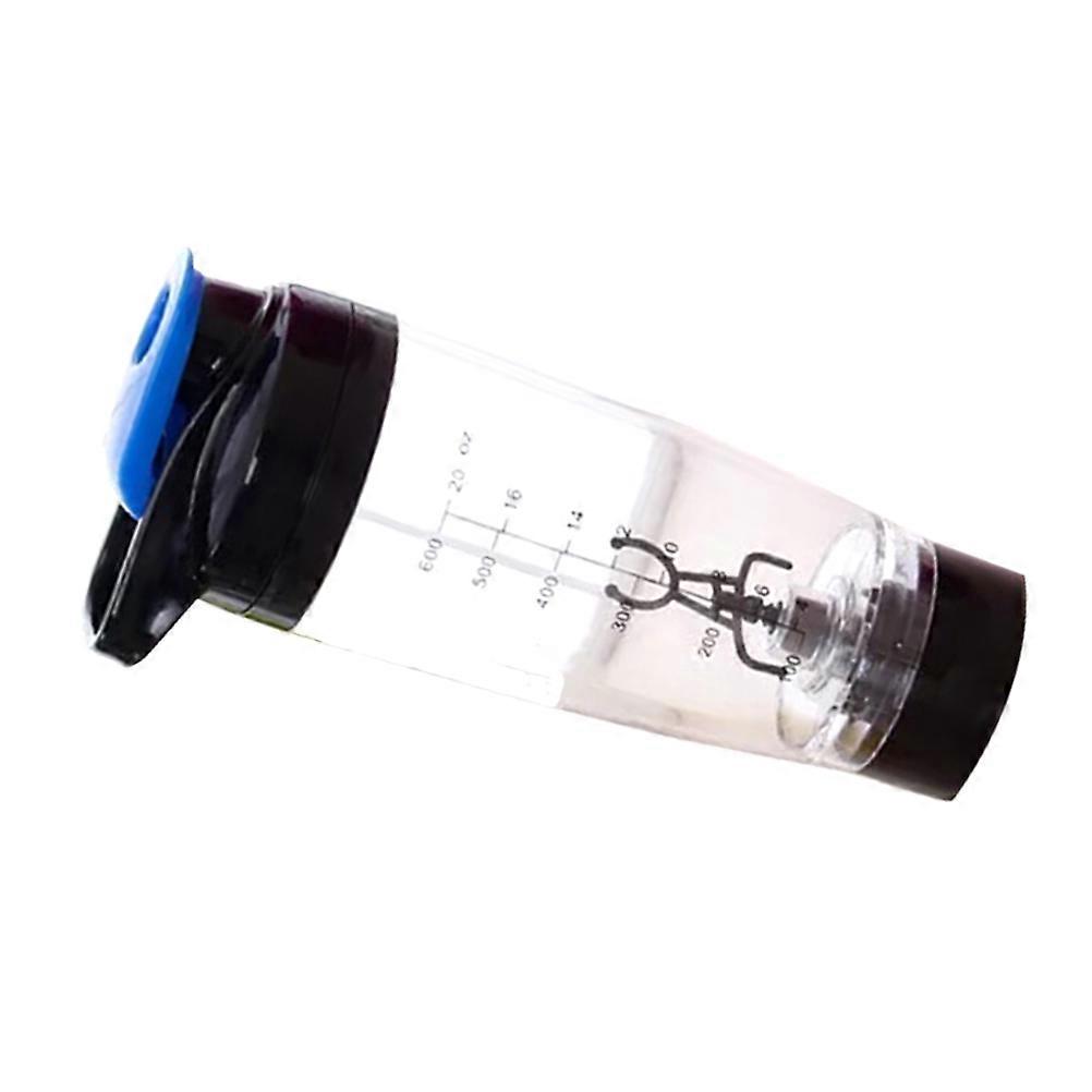 Protein Shaker Bottle Electric Mixer for Kitchen Use 600Ml Blue