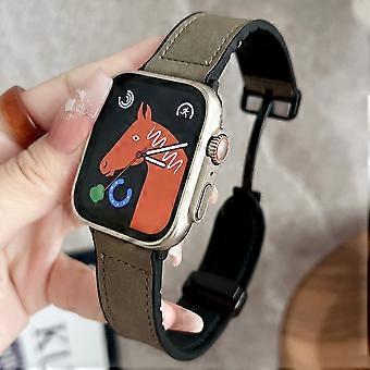 KALEBOL Magneettinen kellonranneke Apple Watch Series 11 10 42mm/9 8 7 41mm/SE3 SE2 SE 6 5 4 40mm/3 2
