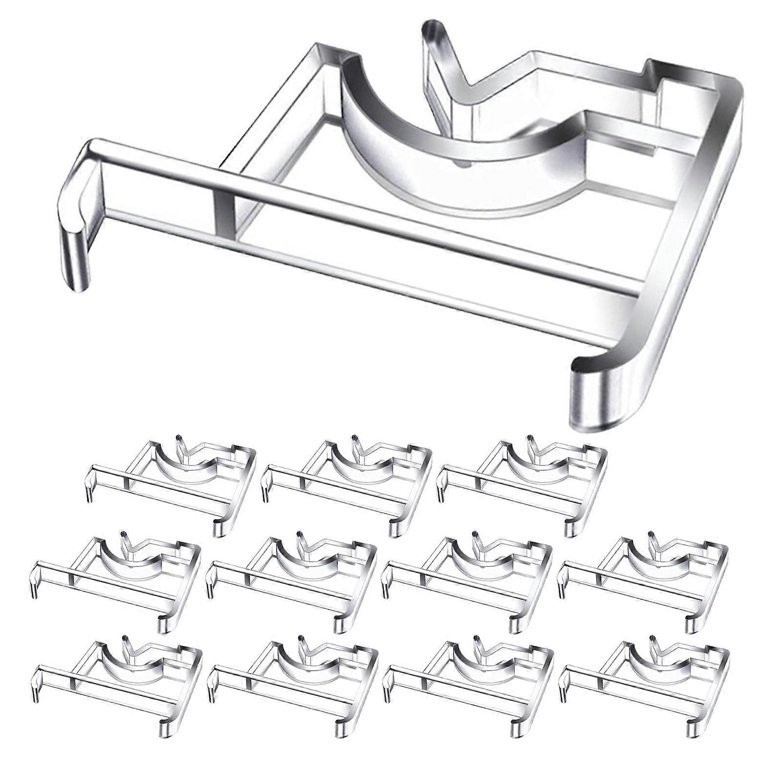 Clear Plastic Blinds Clips for Valance Blind Replacement 12Pcs Set