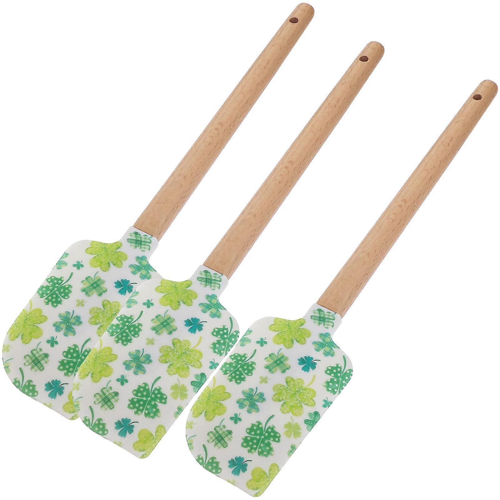 Cream Spreader Silicone for Cake Making Tools 3Pcs Assorted Color