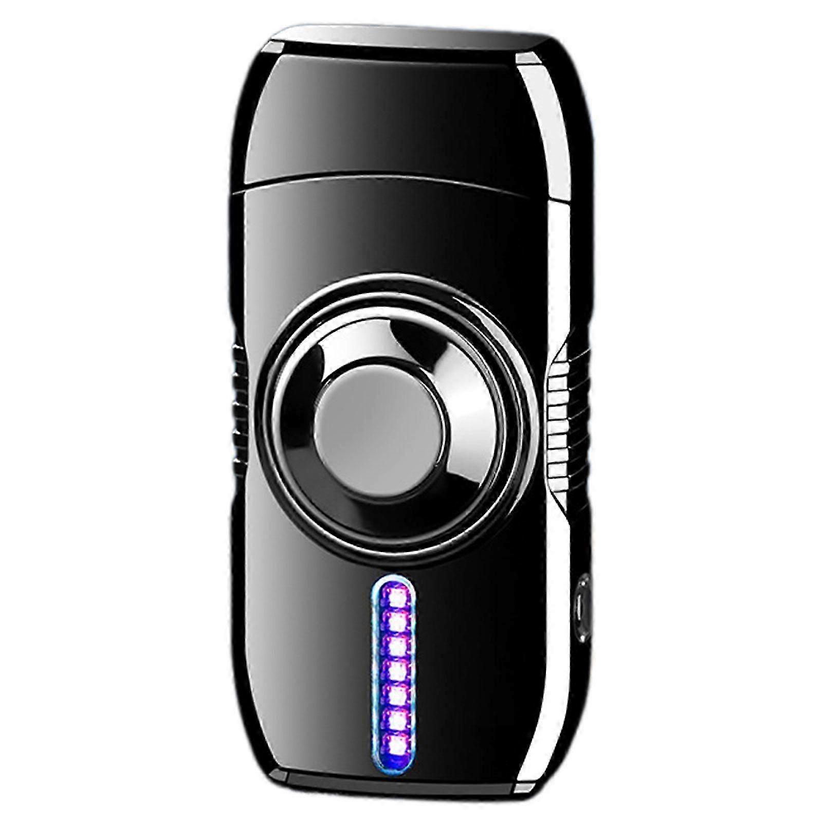 USB Rechargeable Windproof Lighter with LED Light & Voice Control
