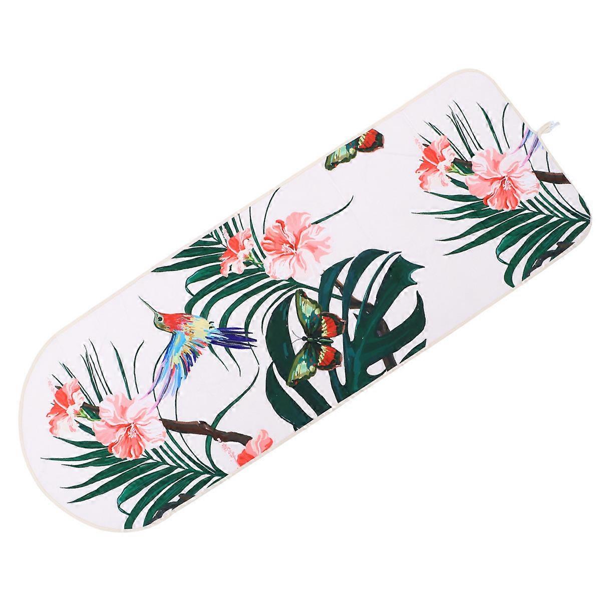 Heat-Resistant Bird Pattern Ironing Board Cover for Protecting 2Pcs Pad