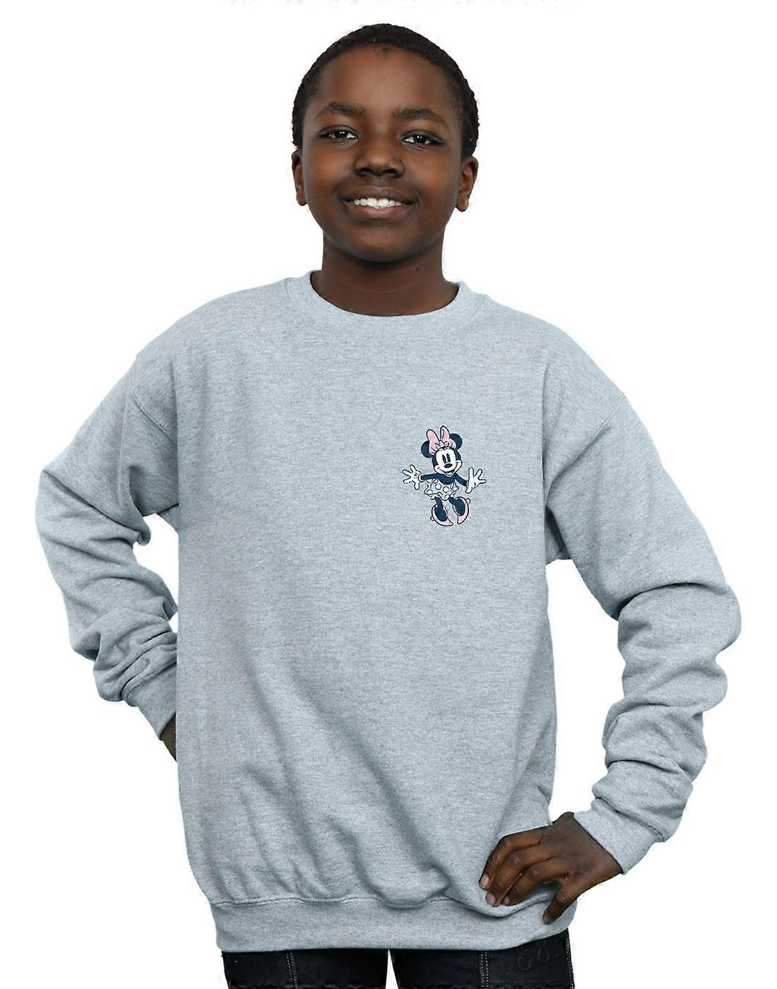 Disney Boys Minnie Mouse Dancing Chest Sweatshirt