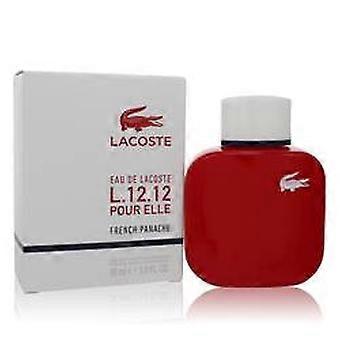  Eau De Lacoste L.12.12 Pour Elle French Panache by Lacoste - Eau De Toilette Spray 3 oz - Women 