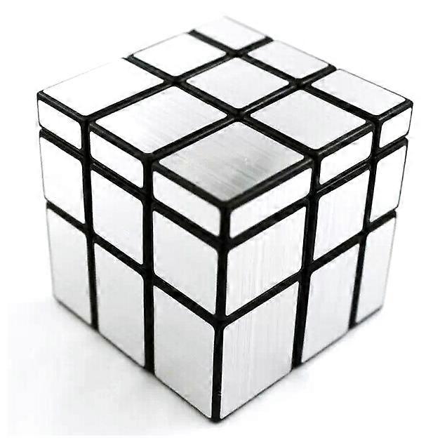 Irregular 3x3x3 Brushed Mirror Magic Cube Puzzle 57mm