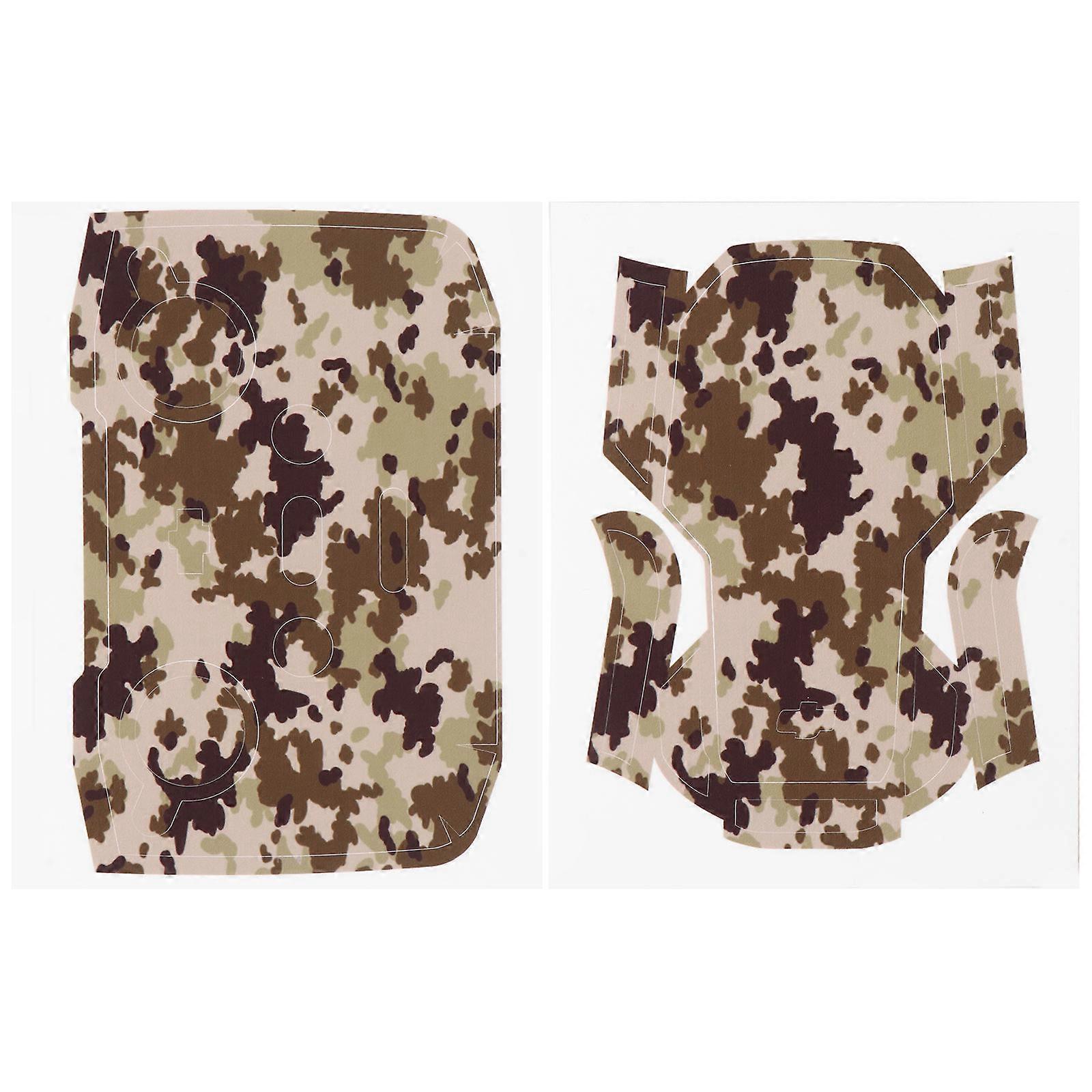 Drone Decal Body Remote Controller Sticker for Decoration 1Set Camouflage