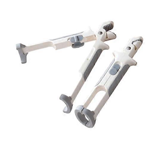 Dual Function Silicone Pot Holder and NonScald Bowl Clip, HeatResistant Kitchen Tool Grey