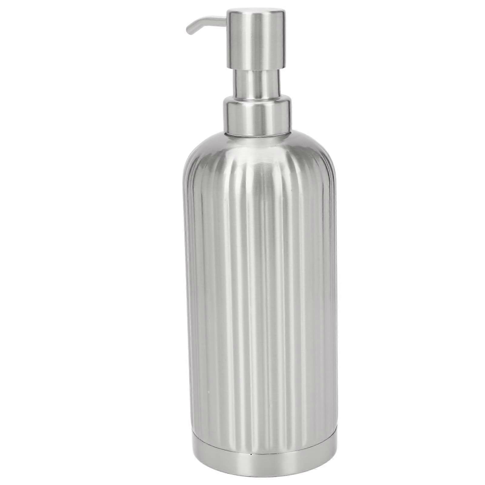 Stainless Steel Soap Dispenser 7.9oz Rustproof Refillable Lotion Pump for Kitchen and Bathroom