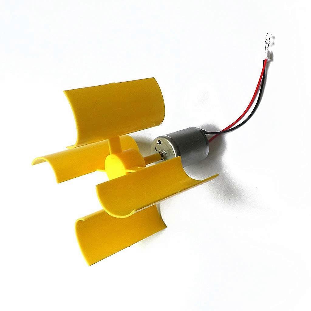 Small Vertical Axis Wind Turbine Generator DIY Educational Power Model Kit 0.1V5.5V