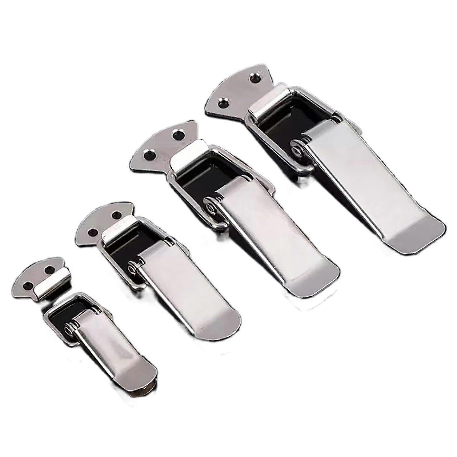 Box Latch Toggle Latch Spring Loaded Metal Draw Clamp for Wooden Boxes and Tool Chests