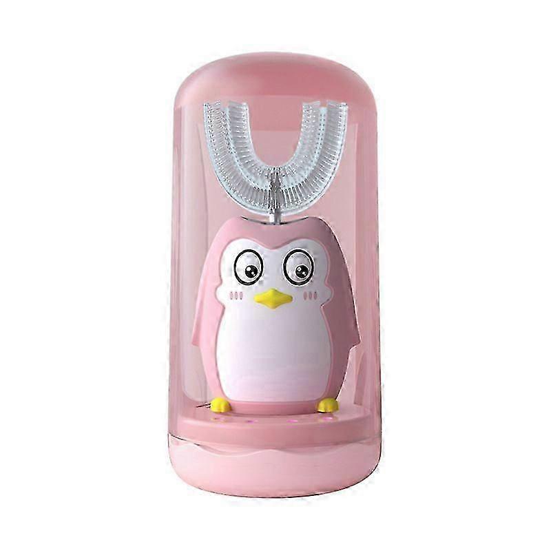 U-shaped ultrasonic automatic charging children's electric toothbrush