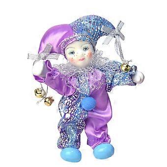 Clown Doll Clown Figure Doll Halloween Ornaments Beautifully Crafted Vintage Style Collectibles Head Standing